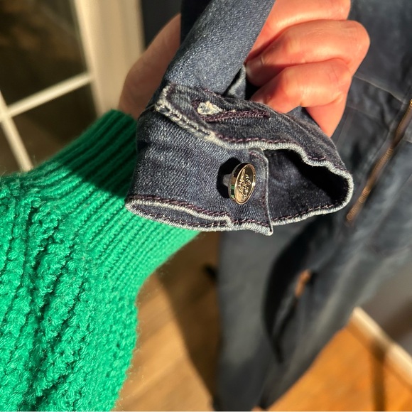 Bebe denim jean jumpsuit - Picture 5 of 14